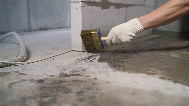 SJ Waterproofing Pros Exterior Waterproofing coverage map for Harrison, MI and surrounding area